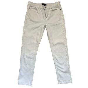 Banana Republic White Girlfriend Jeans Size 8